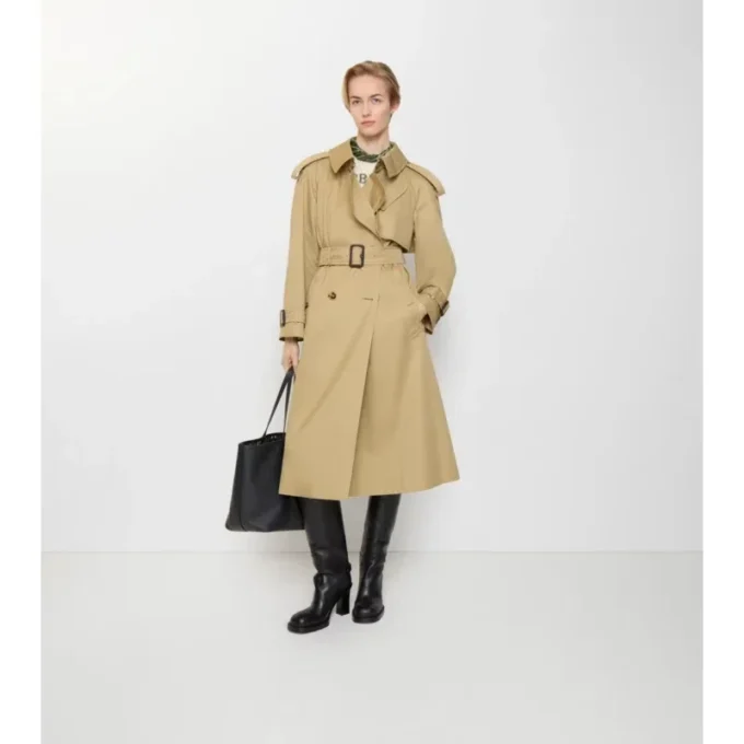 Dlouhý gabardénový Trench Coat Fitzrovia Dlouhý gabardénový Trench Coat Fitzrovia