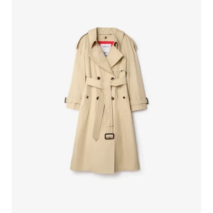 Dlouhý gabardénový Trench Coat Fitzrovia s podšívkou Dlouhý gabardénový Trench Coat Fitzrovia s podšívkou