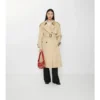 Dlouhý gabardénový Trench Coat Fitzrovia s podšívkou Dlouhý gabardénový Trench Coat Fitzrovia s podšívkou