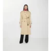 Dlouhý gabardénový Trench Coat Fitzrovia s podšívkou Dlouhý gabardénový Trench Coat Fitzrovia s podšívkou