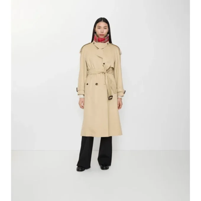 Dlouhý gabardénový Trench Coat Fitzrovia s podšívkou Dlouhý gabardénový Trench Coat Fitzrovia s podšívkou