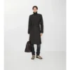 Dlouhý geometrický Trench Coat Foxfield ze směsi nylonu Dlouhý geometrický Trench Coat Foxfield ze směsi nylonu
