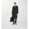 Dlouhý geometrický Trench Coat Foxfield ze směsi nylonu Dlouhý geometrický Trench Coat Foxfield ze směsi nylonu