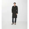 Dlouhý geometrický Trench Coat Foxfield ze směsi nylonu Dlouhý geometrický Trench Coat Foxfield ze směsi nylonu
