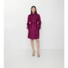 Dlouhý hedvábný Trench Coat Foxfield Dlouhý hedvábný Trench Coat Foxfield