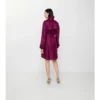 Dlouhý hedvábný Trench Coat Foxfield Dlouhý hedvábný Trench Coat Foxfield