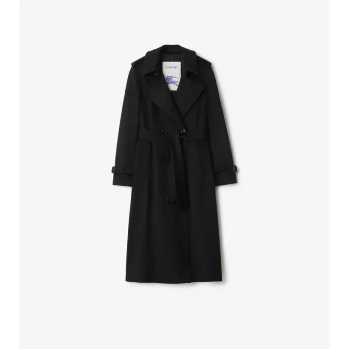 Dlouhý kašmírový Kensington Trench Coat Dlouhý kašmírový Kensington Trench Coat