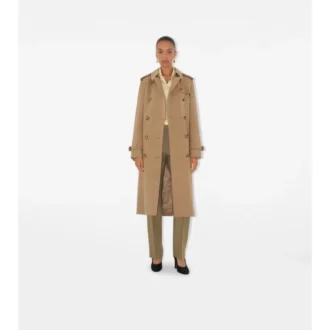 Dlouhý kašmírový Kensington Trench Coat