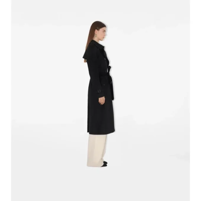 Dlouhý kašmírový Kensington Trench Coat Dlouhý kašmírový Kensington Trench Coat