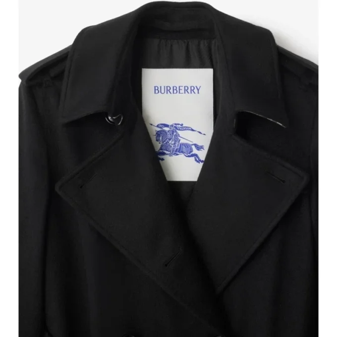 Dlouhý kašmírový Kensington Trench Coat Dlouhý kašmírový Kensington Trench Coat