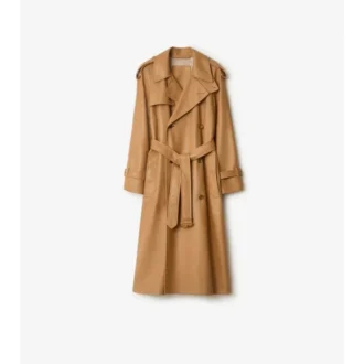 Dlouhý kožený Trench Coat Castleford