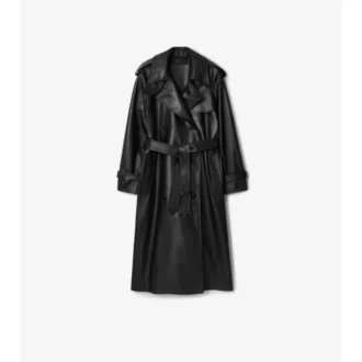 Dlouhý kožený Trench Coat Castleford