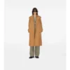 Dlouhý kožený Trench Coat Castleford Dlouhý kožený Trench Coat Castleford