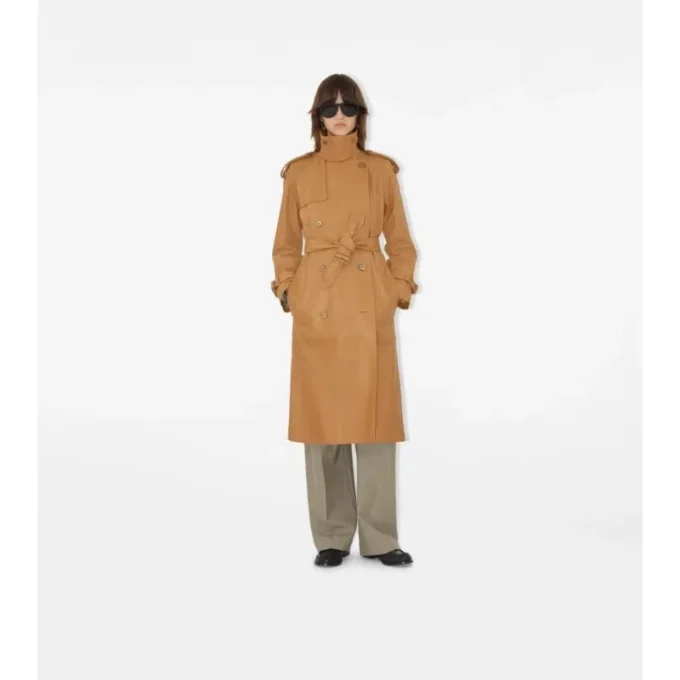 Dlouhý kožený Trench Coat Castleford Dlouhý kožený Trench Coat Castleford