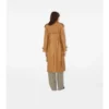 Dlouhý kožený Trench Coat Castleford Dlouhý kožený Trench Coat Castleford