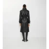 Dlouhý kožený Trench Coat Castleford Dlouhý kožený Trench Coat Castleford