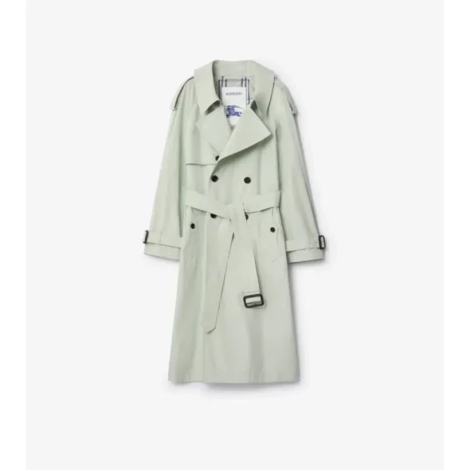 Dlouhý lehký bavlněný Fitzrovia Trench Coat Dlouhý lehký bavlněný Fitzrovia Trench Coat