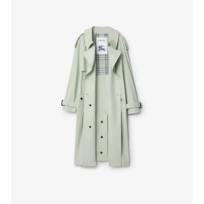Dlouhý lehký bavlněný Fitzrovia Trench Coat Dlouhý lehký bavlněný Fitzrovia Trench Coat