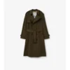 Dlouhý lehký bavlněný Trench Coat