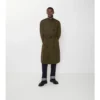 Dlouhý lehký bavlněný Trench Coat