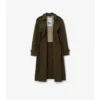 Dlouhý lehký bavlněný Trench Coat