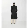 Dlouhý nylonový Car Coat s kapucí Dlouhý nylonový Car Coat s kapucí