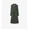 Dlouhý nylonový Trench Coat s kapucí Dlouhý nylonový Trench Coat s kapucí