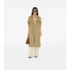 Dlouhý Trench Coat Castleford s kostkovaným límcem Dlouhý Trench Coat Castleford s kostkovaným límcem