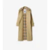 Dlouhý Trench Coat Castleford s kostkovaným límcem Dlouhý Trench Coat Castleford s kostkovaným límcem