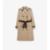 Dlouhý Trench Coat Foxfield z hedvábné bavlny Dlouhý Trench Coat Foxfield z hedvábné bavlny