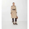 Dlouhý Trench Coat Foxfield z hedvábné bavlny Dlouhý Trench Coat Foxfield z hedvábné bavlny