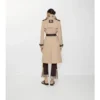 Dlouhý Trench Coat Foxfield z hedvábné bavlny Dlouhý Trench Coat Foxfield z hedvábné bavlny