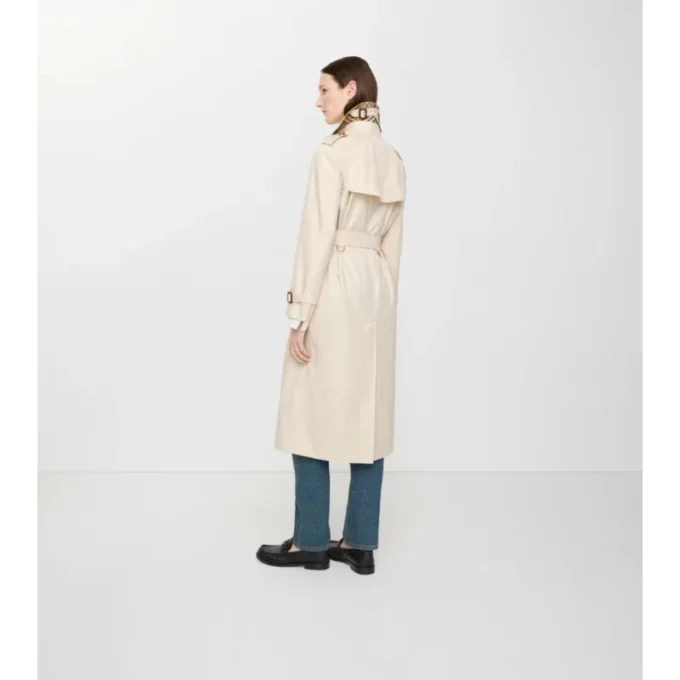 Dlouhý tropický Gabardine Trench Coat Waterloo Dlouhý tropický Gabardine Trench Coat Waterloo