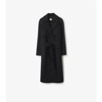 Dlouhý vlněný kašmírový Trench Coat