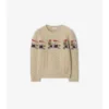 EKD Aran Knit Wool Cashmere Sweater EKD Aran Knit Wool Cashmere Sweater