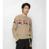 EKD Aran Knit Wool Sweater EKD Aran Knit Wool Sweater