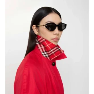 EKD Kovové sluneční brýle typu „cat-eye“