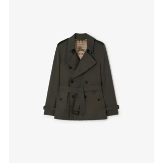 Extra krátký tropický Gabardine Trench Coat Kensington
