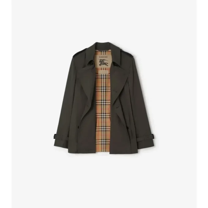Extra krátký tropický Gabardine Trench Coat Kensington Extra krátký tropický Gabardine Trench Coat Kensington