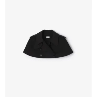 Gabardine trenčkot s kapucí