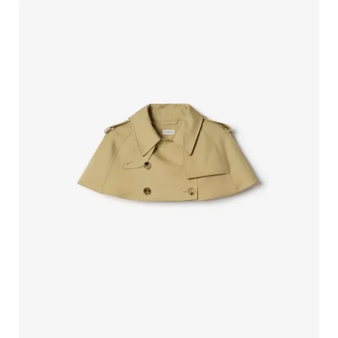 Gabardine trenčkot s kapucí Gabardine trenčkot s kapucí