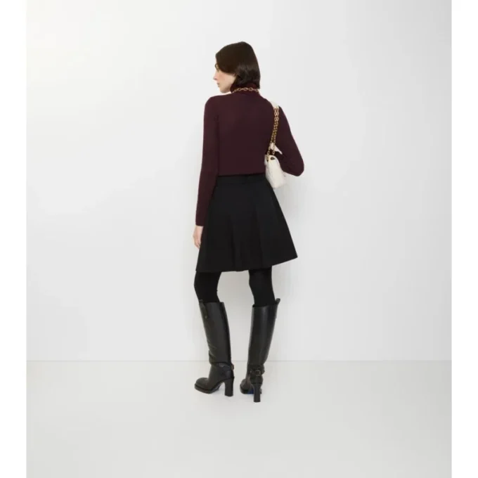 Gabardine trenčkotová minisukně Gabardine trenčkotová minisukně