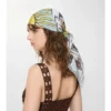 Hedvábný šátek s motivem tarotových karet Hedvábný šátek s motivem tarotových karet