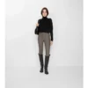 Jodhpurs z elastické bavlny s rybí kostkou