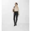 Jodhpurs z elastické bavlny s rybí kostkou