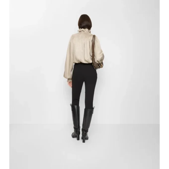 Jodhpurs z elastické bavlny s rybí kostkou