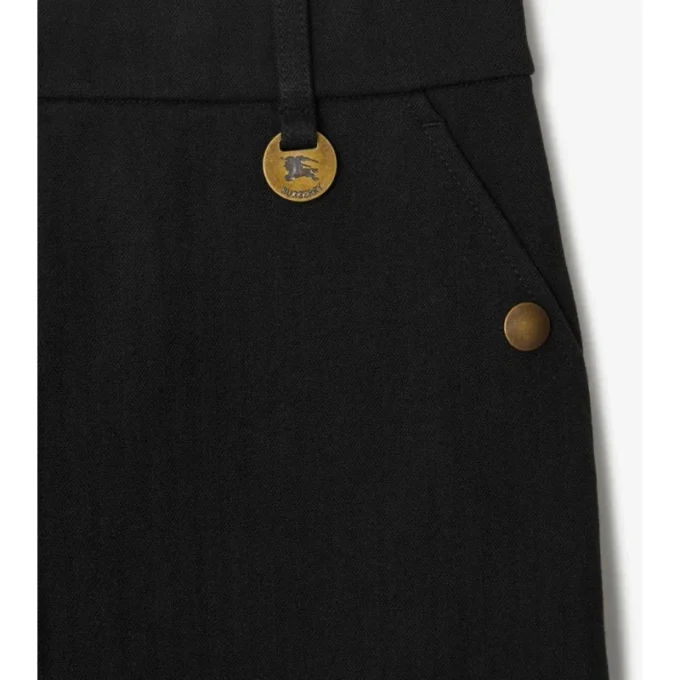 Jodhpurs z elastické bavlny s rybí kostkou