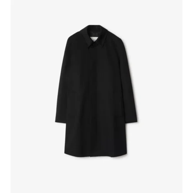 Kašmírový Car Coat střední délky Kašmírový Car Coat střední délky
