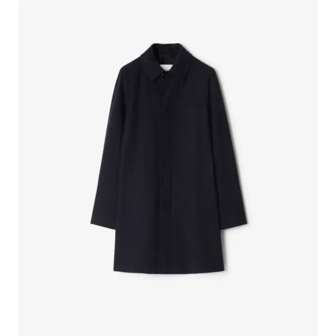 Kašmírový Car Coat střední délky Kašmírový Car Coat střední délky