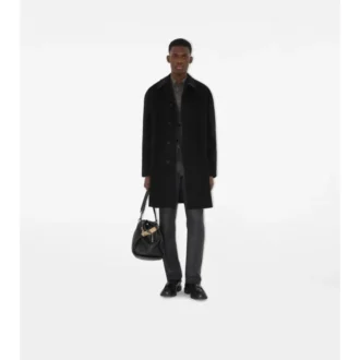 Kašmírový Car Coat střední délky